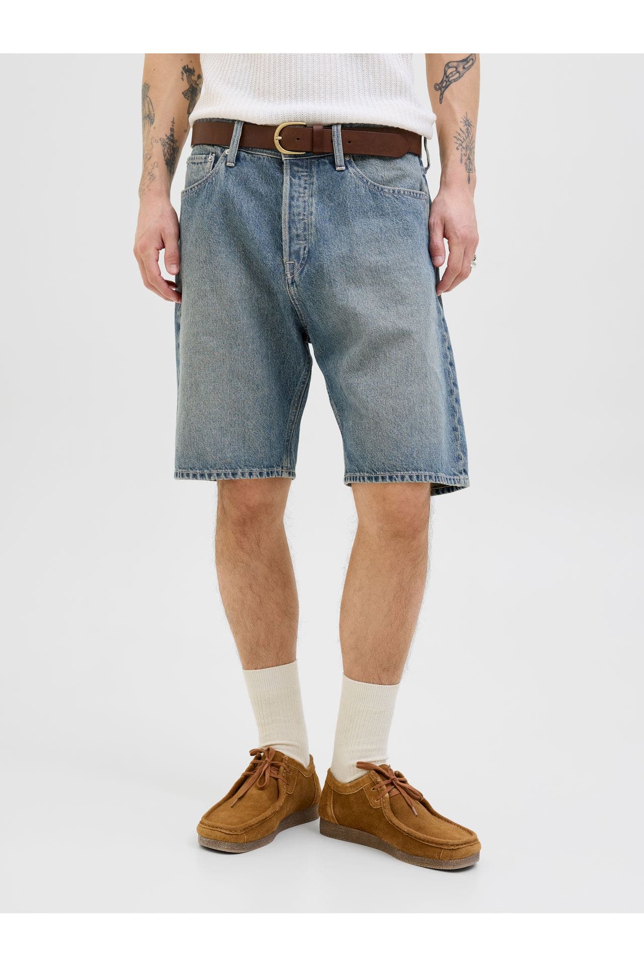 JACK & JONES Jeansshorts 'Alex' blau, Bild 1