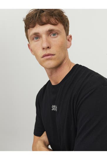 JACK & JONES T-Shirt schwarz