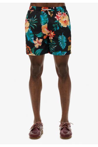 SUPERDRY Badeshorts floral