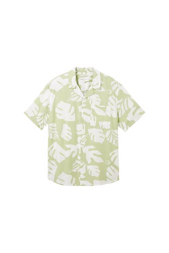 TOM TAILOR Kurzarmhemd gemustert Relaxed Fit