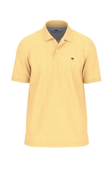 FYNCH-HATTON Polo-Shirt gelb