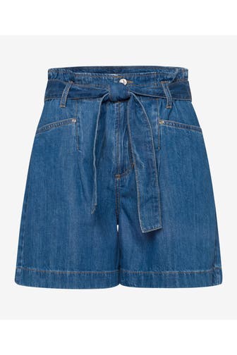BRAX Jeansshorts blau