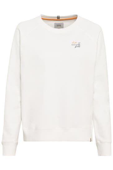 CAMEL ACTIVE Sweatshirt weiß