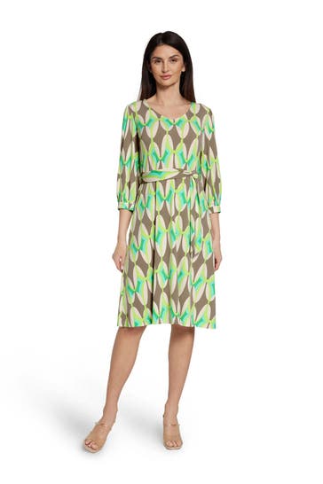 BETTY BARCLAY Midikleid gemustert