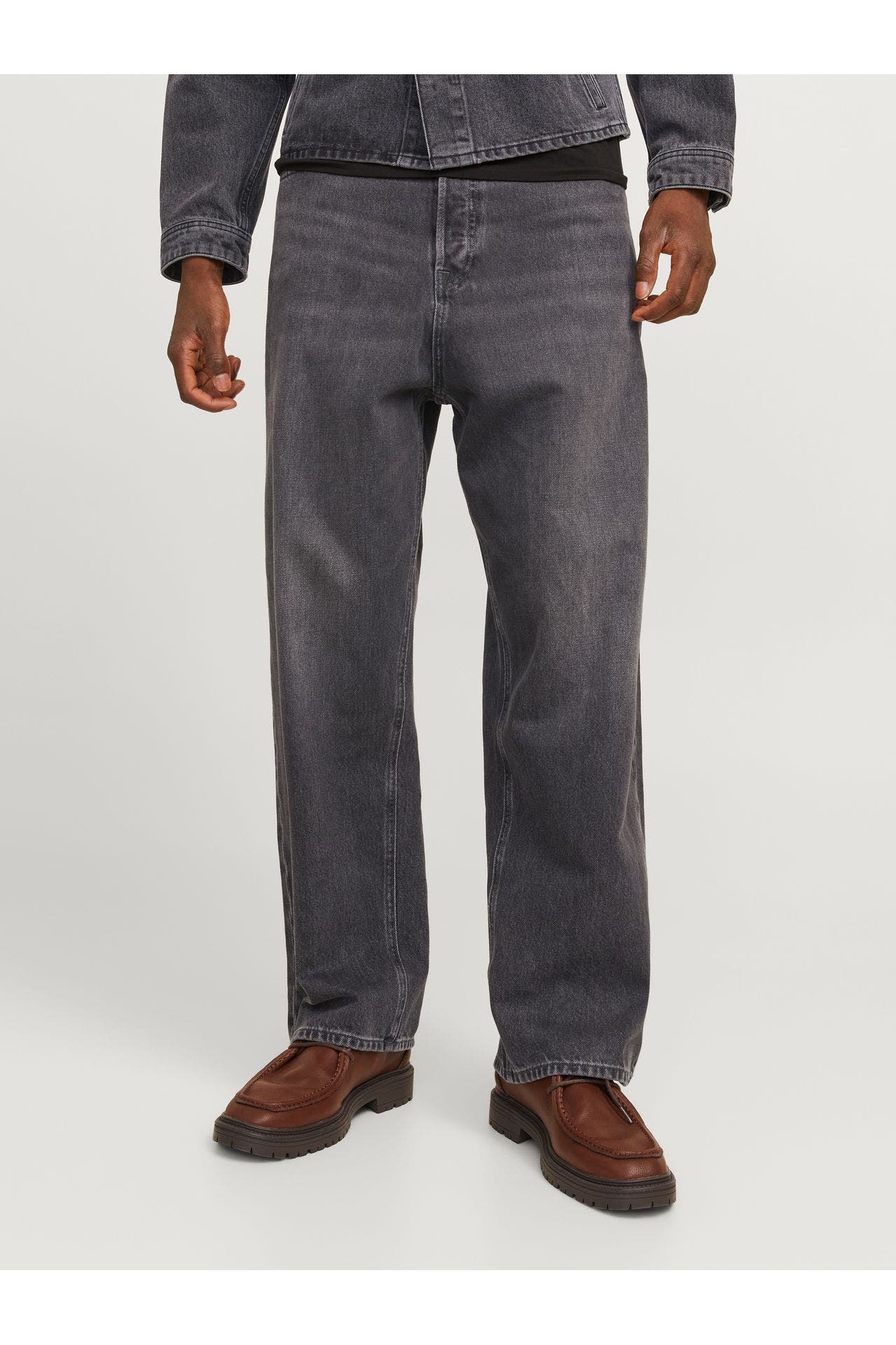 JACK & JONES Jeans grau loose, Bild 1