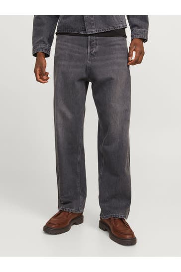 JACK & JONES Jeans grau loose