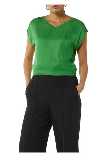 COMMA, Blusenshirt grün