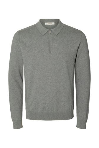 SELECTED Strick-Troyer grau