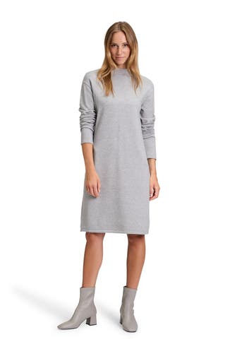 BETTY BARCLAY Strickkleid hellgrau