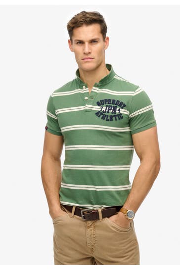 SUPERDRY Polo-Shirt gestreift