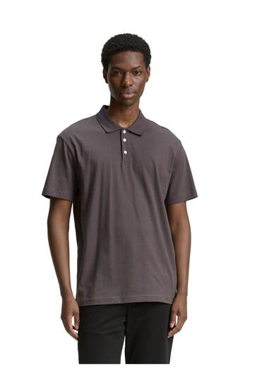 TOM TAILOR Polo-Shirt anthrazit