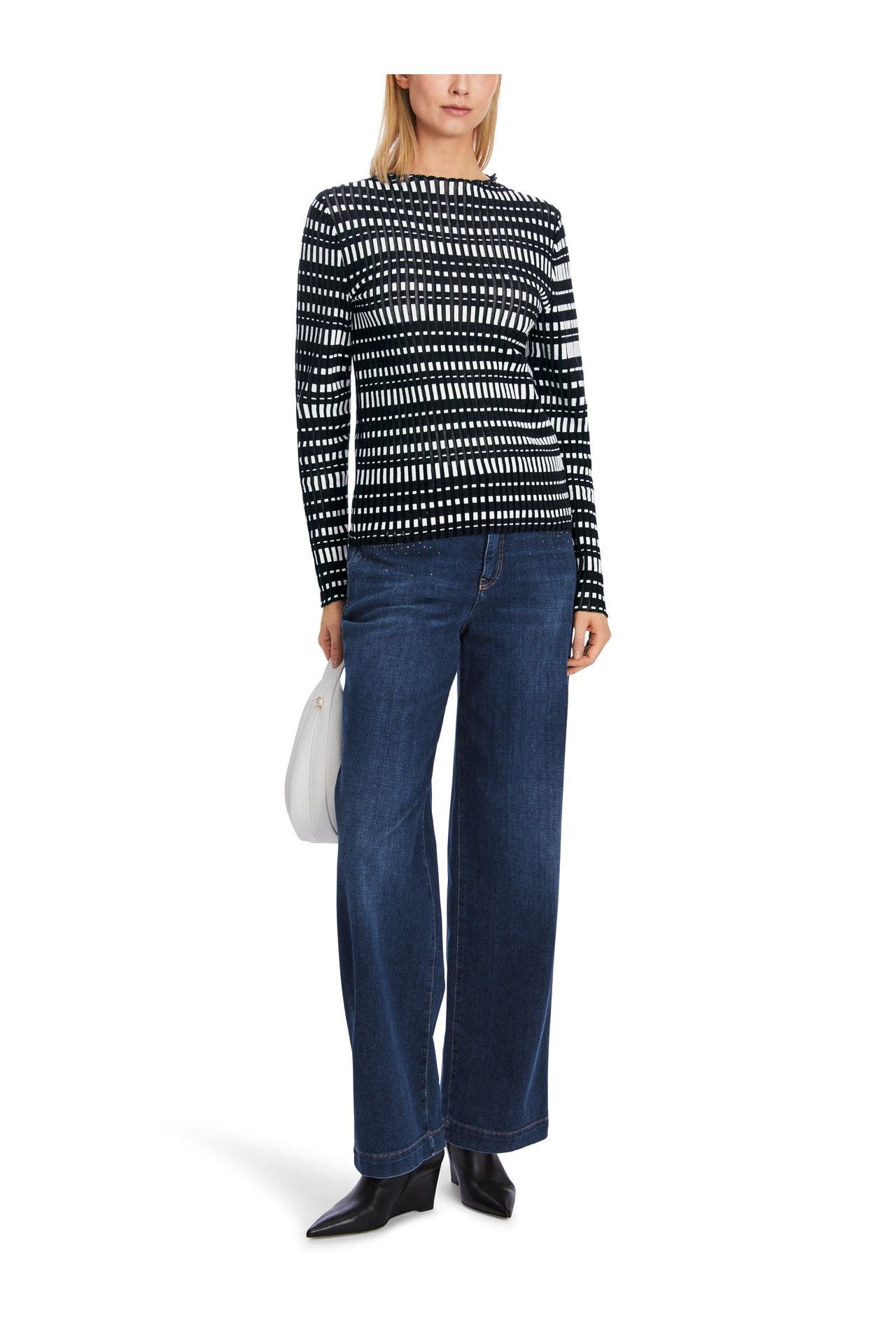 MARC CAIN Strickpullover gemustert, Bild 1