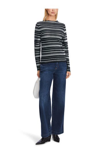 MARC CAIN Strickpullover gemustert