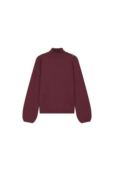 FABIENNE CHAPOT Strickpullover 'Molly' bordeaux