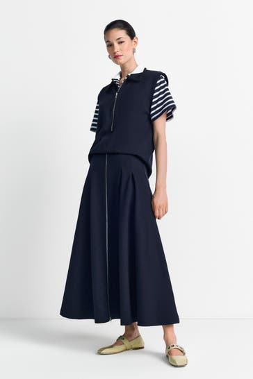 RICH & ROYAL Top navy