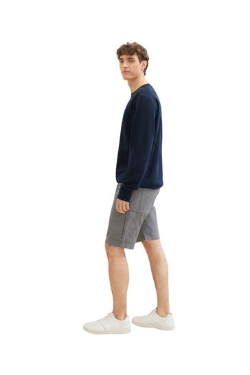 TOM TAILOR Cargo-Shorts meliert straight