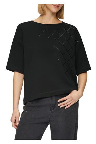 S.OLIVER BLACK LABEL T-Shirt schwarz