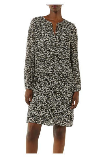 COMMA, Pliséekleid animal