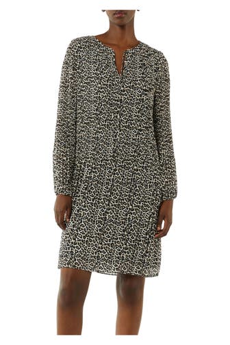 COMMA, Pliséekleid animal