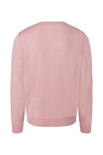 MAERZ MUENCHEN Schurwoll-Pullover rosa
