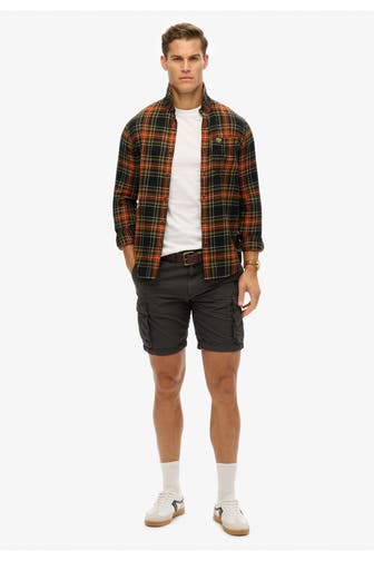 SUPERDRY Cargo-Shorts dunkelgrau