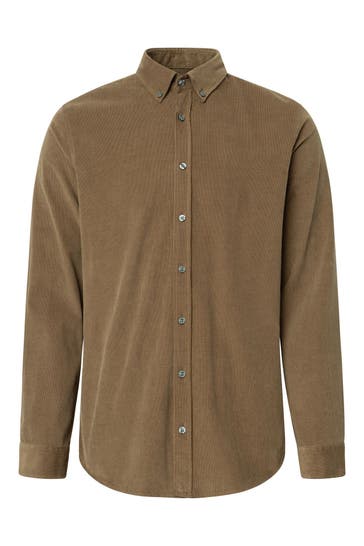 STRELLSON Business-Hemd Core braun Regular Fit