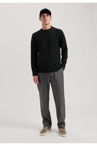 DSTREZZED Strickpullover 'Per' schwarz