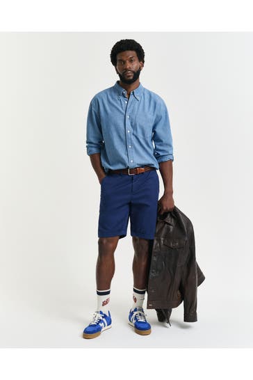GANT Chino-Shorts dunkelblau