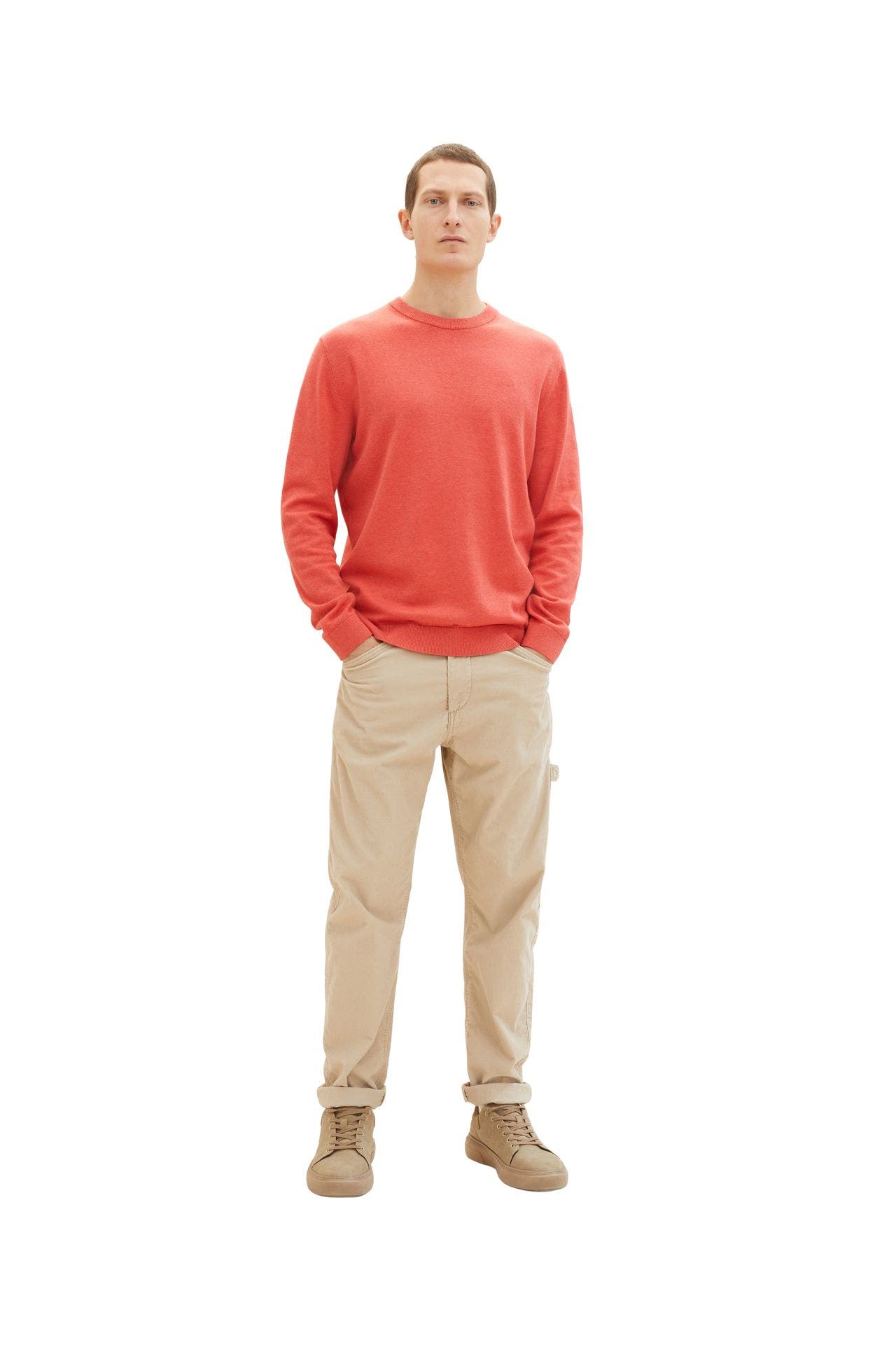 TOM TAILOR Strickpullover koralle, Bild 1