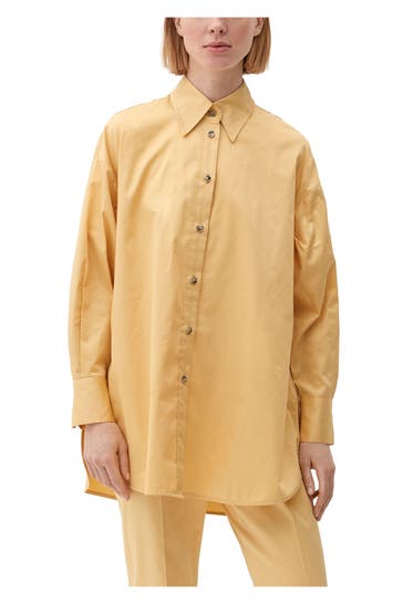 S.OLIVER BLACK LABEL Casual-Bluse gelb