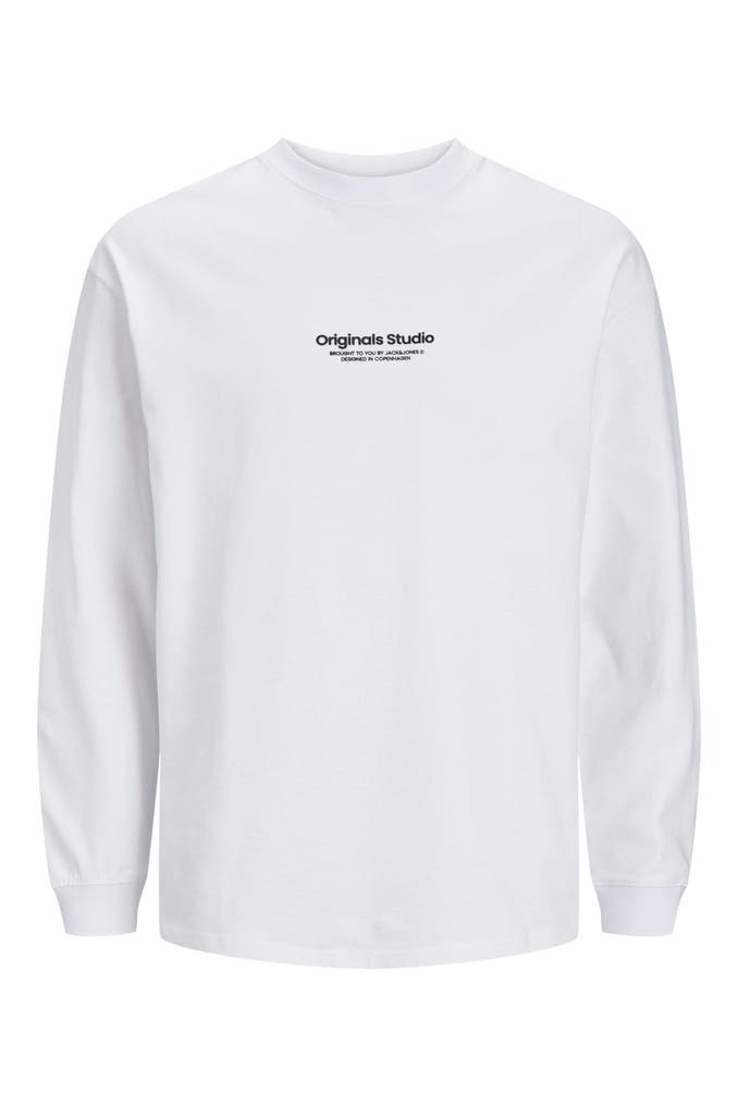JACK & JONES Longsleeve weiss M - XXL 