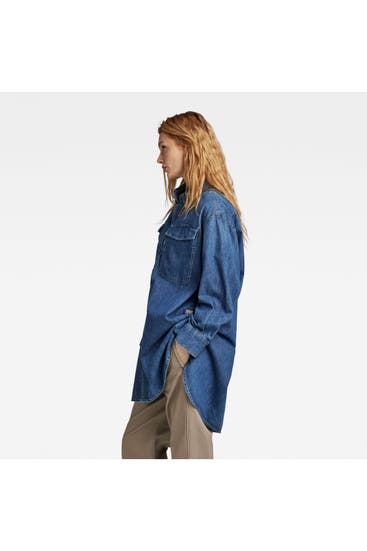G-STAR - Jeansbluse dunkelblau