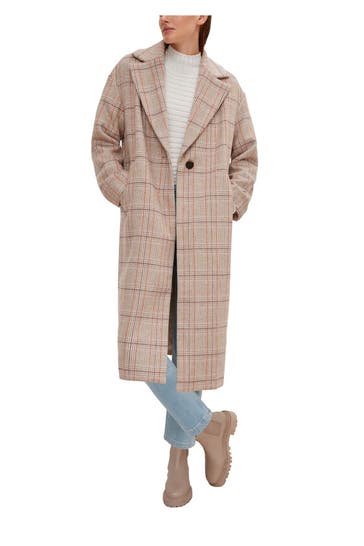 COMMA, Wollmixmantel gemustert