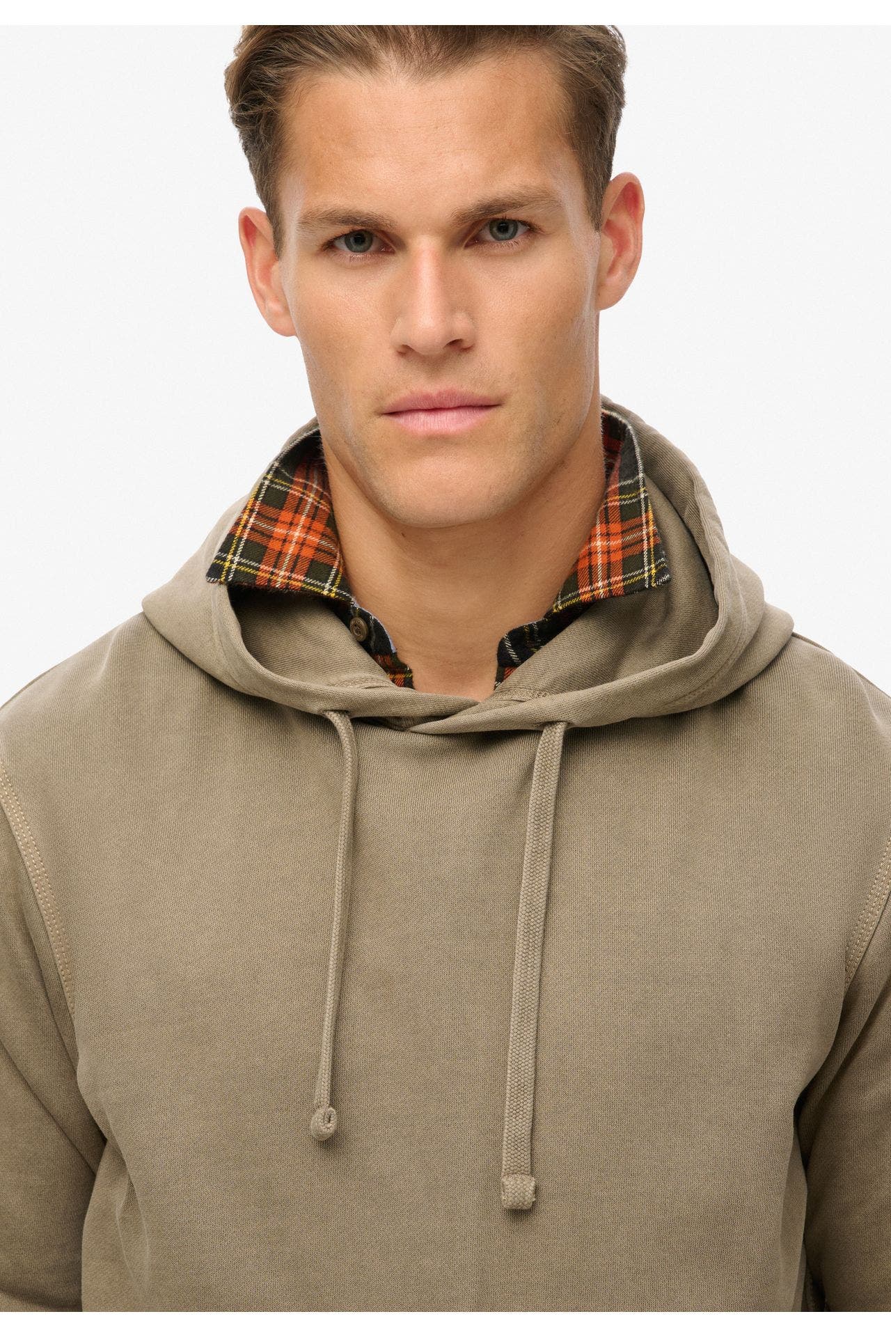 SUPERDRY Hoodie 'Contrast Stitch' taupe, Bild 1