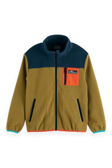 SCOTCH & SODA Fleecejacke mehrfarbig