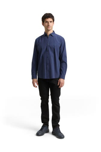 TOM TAILOR Casual-Hemd navy