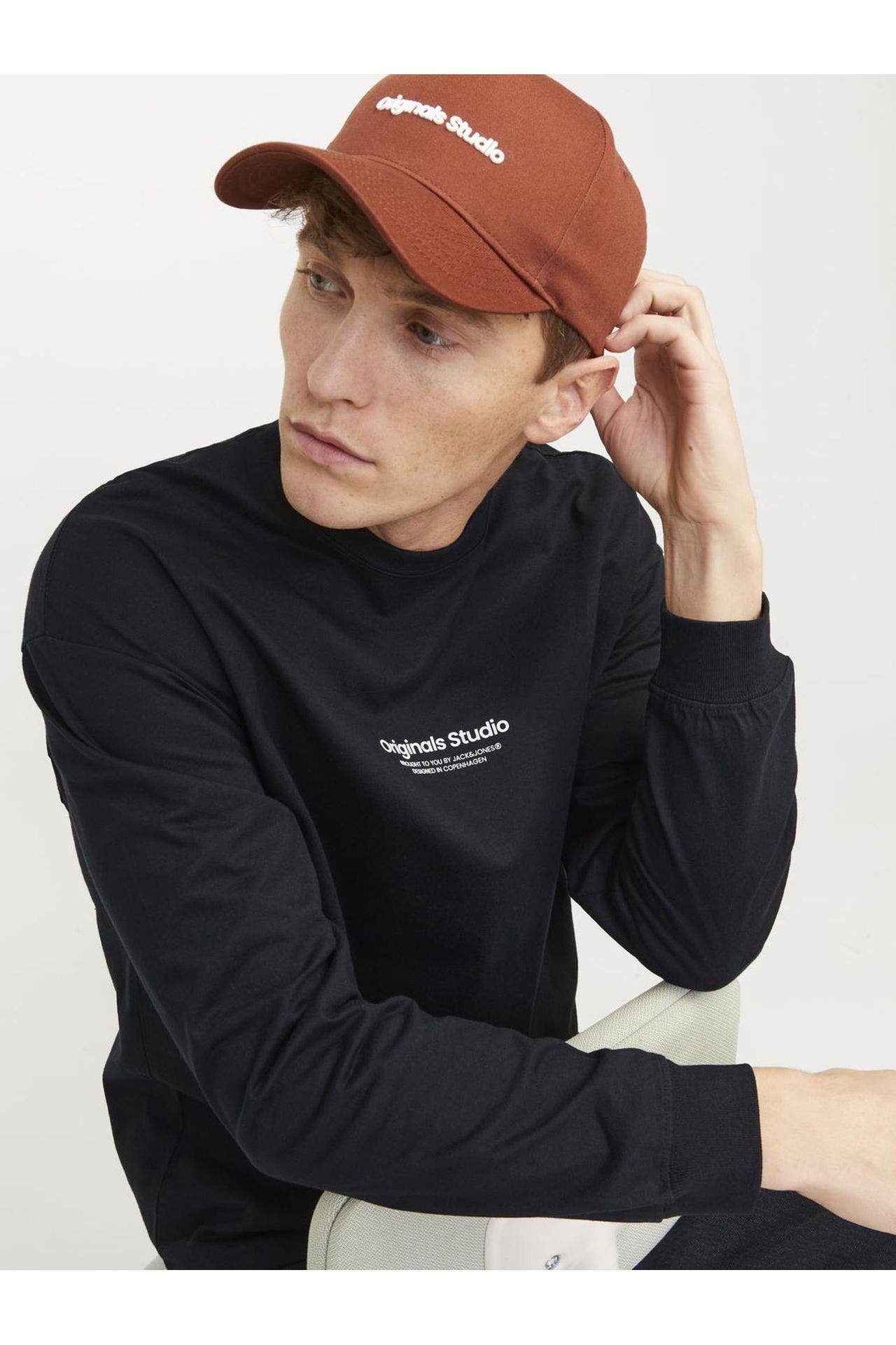 JACK & JONES Longsleeve schwarz, Bild 1