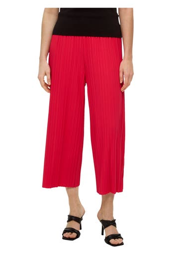 S.OLIVER BLACK LABEL Plisseehose fuchsia