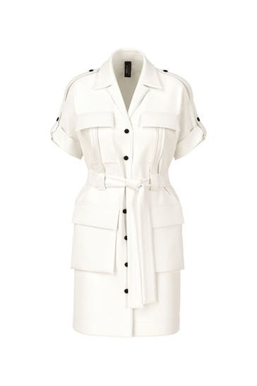 MARC CAIN Minikleid 'Utility' weiß