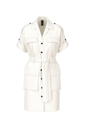 MARC CAIN Minikleid 'Utility' weiß