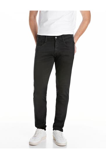 REPLAY Jeans schwarz straight