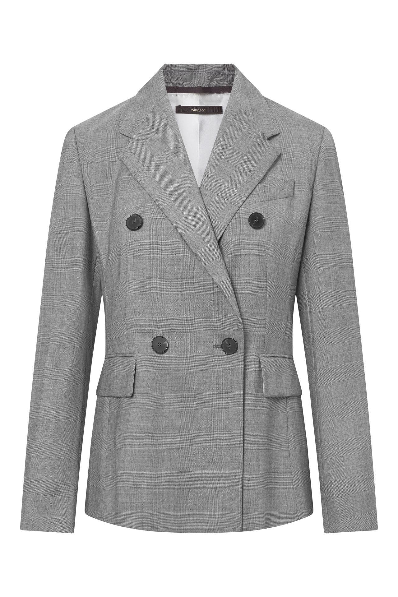 WINDSOR. Woll-Blazer grau, Bild 1