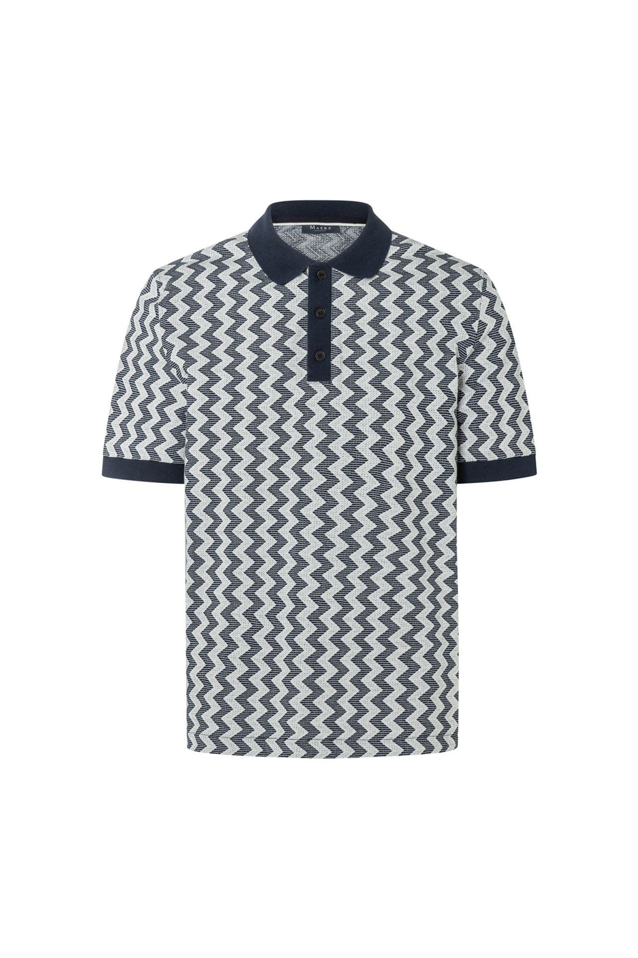 MAERZ MUENCHEN Polo-Shirt gemustert, Bild 1