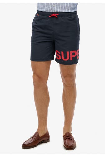 SUPERDRY Badeshorts navy