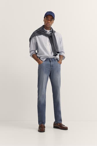 BUGATTI Jeans graublau Modern Fit
