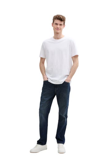 TOM TAILOR Jeans dunkelblau straight