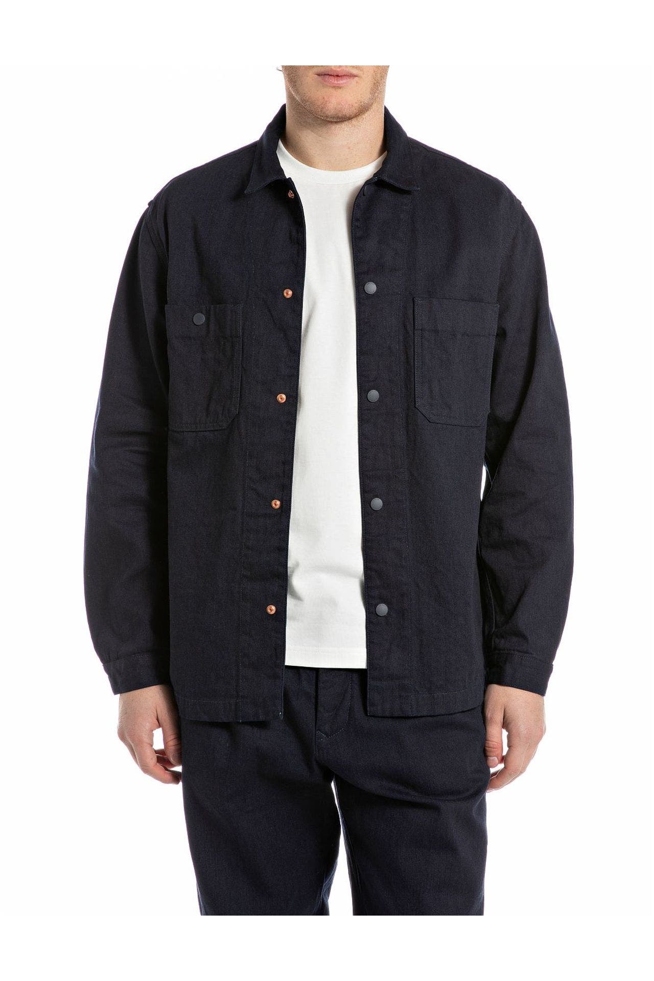 REPLAY Jeansjacke dunkelblau, Bild 1
