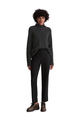MARC O'POLO Stoffhose schwarz