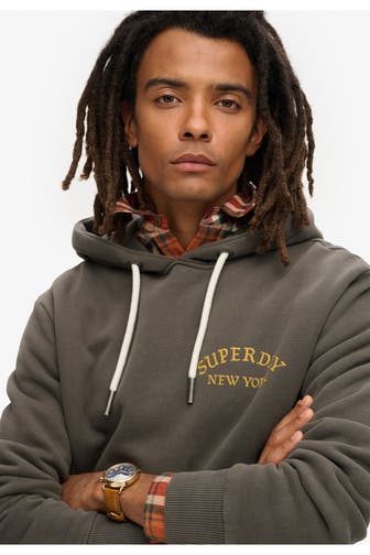 SUPERDRY Hoodie dunkelgrau