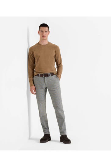 BRAX Strickpullover camel